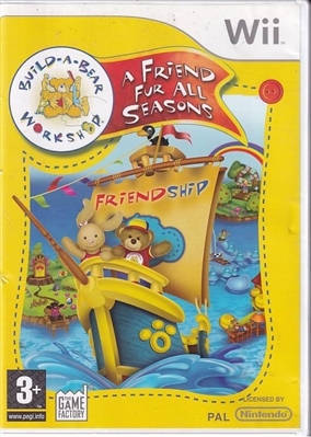 Build-a-Bear Workshop A friend fur all seasons - Nintendo Wii (B Grade) (Used) (Eng)